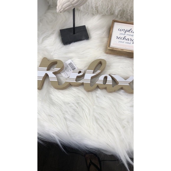 NEW - 5 set Decor Home Wood Sea, Beach, Fish, Decor Tabletop Home Office - Picture 6 of 13